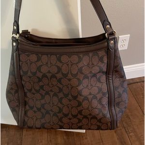 New Coach Purse. Dark Brown